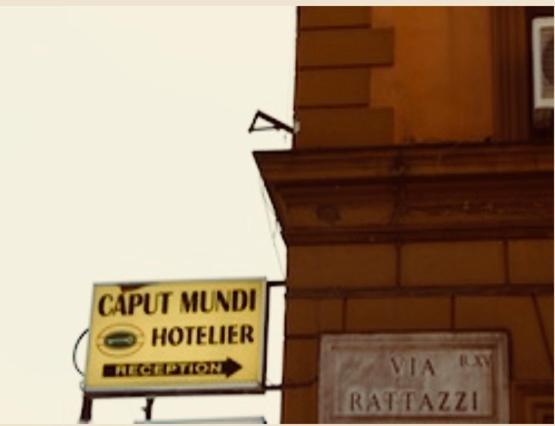 Отель Caput Mundi Рим Экстерьер фото